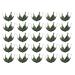 ARTIBETTER 50Pcs Artificial Flower Calyxes Plastic Flower Sepals for DIY Craft Flower Arrangement Supplies
