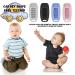 2-Pack Silicone Baby Teething Toys - Car Key Remote Control Soft Teether for Babies 6-12 Months (2PCS-Black) - Buy Online on GoSupps.com