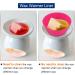 20pcs Wax Melt Warmer Liners - Silicone Candle Fragrance Melter in Rose Red | International Shipping - Buy Online on GoSupps.com