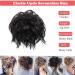 Tousled Hair Extensions Scrunchie - Brown Blonde Updo Bun Ponytail - Buy Online on GoSupps.com