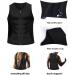 Yokald Men's Sauna Sweat Vest | Neoprene Compression Waist Trainer Top | XL Black Fitness Shapewear for Workout - Buy Online on GoSupps.com