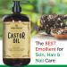First Botany Castor Oil 16 fl oz - Ultimate Emollient for Hair Growth Skin Moisturizer & Nail Care | Multi-Use Eyebrow & Eyelash Serum - Buy Online on GoSupps.com
