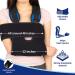 Buy Arm Sling Brace Shoulder Immobilizer (Black) - Large | International Shipping Available - Buy Online on GoSupps.com