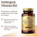 Solgar Sublingual Vitamin B12 1000 mcg - 250 Nuggets | Boost Energy & Support Metabolism - Buy Online on GoSupps.com