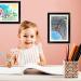 MKITNVY 2-Pack Acrylic Photo Frame for Children's Artwork - A4 Open Front Design | Holds 50-150 Pictures - Buy Online on GoSupps.com