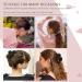 Shop Kavya Big Thick Hair Clips - Slide-Resistant Rectangular Hair Jewelry Set (4) | Perfect for Women | International Shipping Available - Buy Online on GoSupps.com