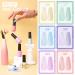 Gellen Gel Nail Polish Kit - 6 Colors Macaron Jelly Set with UV Nail Light | 36W Lamp, Starter Kit for Manicure - Soak Off Gel Polish Set - Buy Online on GoSupps.com