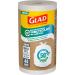 Glad White Garbage Bags - Small 25 Litres - Made using 50% Recycled Plastic 44 Trash Bags