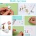 Wisebom Nail Display Stand and Glue Putty 10 Pieces Magnetic Nail Tips Exercise Holder 192 Pieces Adhesive Clay Reusable Acrylic Nails Art Practice Stands for DIY Manicure (Aurora Colour) Aurora Color - Buy Online on GoSupps.com