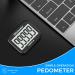 3D Pedometer for Walking - Large Digital Display Step Tracker with Removable Clip Lanyard, Black - Buy Online on GoSupps.com