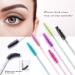 Elisel 300 PCS Disposable Crystal Eyelash Brushes - Mascara Wands Applicator for Extensions and Makeup - Multicolor - Buy Online on GoSupps.com