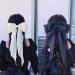 BAIYSFFG Big Bow Hair Clips with Long Silky Satin 2PCS Solid Color French Barrette Simple Hair Fastener Accessories for Women Girls Black White - Buy Online on GoSupps.com