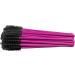 Profico 50-Piece Disposable Eyelash Brush Set | Dark Pink & Black Mascara Applicators for Eyelash Extensions - Buy Online on GoSupps.com