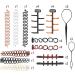 32Pcs Fashion Hair Design Styling Tools Accessories Hair Styling Set Hair Modelling Tool Kit DIY Hair Styling Tool Kit for Women Girls (7 Types) - Buy Online on GoSupps.com