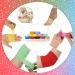 Tonyg-P Self-Adhering 12 Roll Elastic Bandage for Athletes | Multicolored Cohesive Bandages for Wrist & Ankle Support (2.5cm x 4.5m) - Ship Internationally - Buy Online on GoSupps.com
