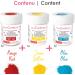 SCRAPCOOKING - COLORANTS ARTIFICIEL EN POUDRE LOT/3 ROUGE/JAUNE/BLEU - SCRAPCOOKING - FDS-014990 - Buy Online on GoSupps.com