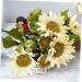Zerodeko 1pc Decor Imitated Sunflower Bouquet European Style Sunflower Adornment Simulation Flower Bouquet Simulation Sunflower Ornament Household White Ornaments - Buy Online on GoSupps.com