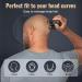 Skull Shavers for Men - 5 in 1 Rechargeable Head Shaver Hair Clippers & More | Best Gift for Bald Men - Portable & Efficient (Black - Buy Online on GoSupps.com