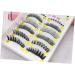 minkissy 10 Pairs Cross Eyelashes Fake Lashes Natural Eyelashes False Eyelash Fake Eyelash Nude Makeup - Buy Online on GoSupps.com