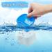 Keedolla Denture Boxes with Cleaning Brush Denture Retainer Case Denture Bath Cleaning Soaking Cup Mouth Guard Holder Case Holder - Blue - Buy Online on GoSupps.com