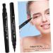 PLAFOPE 4pcs Eyeliner Makeup Pencils for Eyes Ink Liner Makeup Long-lasting Eye Pencil Eye Stamp Black Abs - Buy Online on GoSupps.com