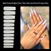 KOXXIAMOQ Soft Gel Full Cover Nail Tips for Nail Extensions 240 Pcs Clear Coffin Ballerina Fake Nails No C Curve Nail Tips Frosted Long Acrylic False Nails Traceless (natural) - Buy Online on GoSupps.com