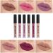 6 Color Matte Lip Gloss Set | Velvet Moisturizing Waterproof Lip Glaze | Long Lasting Nude Tint Liquid Lipstick Kit - Buy Online on GoSupps.com
