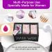 Mistod Tampon Holder - Stylish Bathroom Organizer for Pads & Tampons | Wood Storage Box with Tablet Lid - Black | Perfect Feminine Product for Shark Week & Bathroom Accessories - Buy Online on GoSupps.com