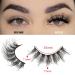 8D Faux Mink Fluffy Eyelashes - 14 Pairs Natural Look False Short Fake Lashes | F6 (11-17mm) - Buy Online on GoSupps.com