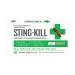 Sting-kill First Aid Anesthetic Swabs Instant Pain + Itch Relief from Bee Stings and Bug Bites 10-Count