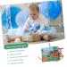 Buy Toyandona 4-Piece Cock Towel Book Set | Sensory Development & Cognitive Training for Young Girls | Ideal Baby Bath Time Toys - Buy Online on GoSupps.com
