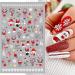 10 Sheets Christmas Nail Art Stickers Decals Self-Adhesive Kids Cute Bule White Pine Tree Reindeer Nail Supplies Nail Art Design Decoration Accessories - Buy Online on GoSupps.com