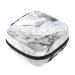 Marble Sanitary Napkin Storage Bag Menstrual Pad Bag Portable Nylon Oxford Cloth Menstrual Cup Pouch with Zipper for Teen Girls Women Ladies Multicoloured 04