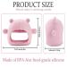 Silicone Baby Teething Toy - BPA Free Infant Hand Teether Pacifier for Babies 3-12 Months - Bear Design for Soothing Pain Relief and Sucking Needs - Buy Online on GoSupps.com