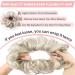 Vlasy Messy Bun Hair Piece | Curly Wavy Scrunchies Extensions Synthetic Chignons | 60g 111# Hair Accessories for Women and Girls - Buy Online on GoSupps.com