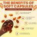 Hochornk Pumpkin Seed Oil Capsules 2 in 1 Pumpkin Seed Oil for Hair Growth with Saw Palmetto Promotes Scalp Heart Healthy Youthful Skin-300 Softgels - Buy Online on GoSupps.com