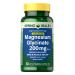 Spring Valley Magnesium Glycinate 200mg Magnesium Chelated High Absorption Supports Muscle Relaxation Nerve Function and Bone Health 60 Vegetarian Capsules Pack of 1