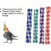 Zerodis 24Pcs Finger Traps - Eco-Friendly Bamboo Chew Toys for Kids & Birds | DIY Party Fun - Buy Online on GoSupps.com