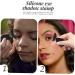 FRCOLOR 2pcs Eye Shadow Stamp Makeup Tools Eyeshadow Seal Cut Women Makeup Using Supply The Lazy Make up 1 count (Pack of 1) Blackx2pcs - Buy Online on GoSupps.com