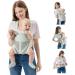 FUNUPUP Baby Carrier 4 in 1 Baby Sling Carrier Portable Baby Carriers from Newborn Toddler Carrier with Breathable Mesh up to 35lbs Blue