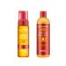 Creme Of Nature Duo : Shampoing Hydratant & Mousse Coiffante L Huile D Argan Du Maroc - Soin des Cheveux Boucl s Fris s Cr pus