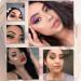 Prreal Self-Adhesive Eyelashes - 2 Pairs Natural False Lashes Waterproof & Reusable Comfortable Long Thick Eyelashes with Clip - Perfect for Extending Makeup - Buy Online on GoSupps.com