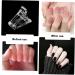 Beavorty 3 Sets Nail Extension Set Manicure DIY Tool Nail Art Pen Nail Form Clip Nail Accessories Nail Brush and Cuticle Pusher Clips Double Head Securing Clip Aluminum Alloy - Buy Online on GoSupps.com