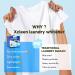 Xcleen Laundry Whitener Sheets Chlorine Free Fragrance Free Bleach for White Clothes Safe for Use in All Washing Machines 60 count - Buy Online on GoSupps.com