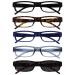 The Reading Glasses Company The Reading Class Companies Black Brown Blue Gray Readers With Sun Readers Value 5 SPACK Men Women RRRRS32-12372 +2.00 +2.00 Diopters Black / Brown / Blue Black / Gray +Brown Sun