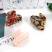 Medium Leopard Print Hair Claw Clip | Non-Slip Fashion Accessory for Teens & Women - Pink - Buy Online on GoSupps.com