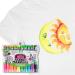 Tulip Permanent Neon Fabric Brush Tip Markers - Set of 10 - Buy Online on GoSupps.com