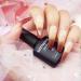 Senvenski Colour Changing Gel Nail Polish Gift Set - Red Black White Grey Brown Gold Glitter - Mood Chameleon UV LED Thermal Art Manicure Varnish (WB018) - Buy Online on GoSupps.com