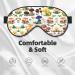 Japanese Mushroom Print Eye Mask | Soft Light-Blocking Unisex Sleeping Mask | International Shipping - Buy Online on GoSupps.com