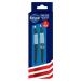 Barbasol Non Slip Stainless Steel Tweezer (2 Pack) - Slanted and Pointed